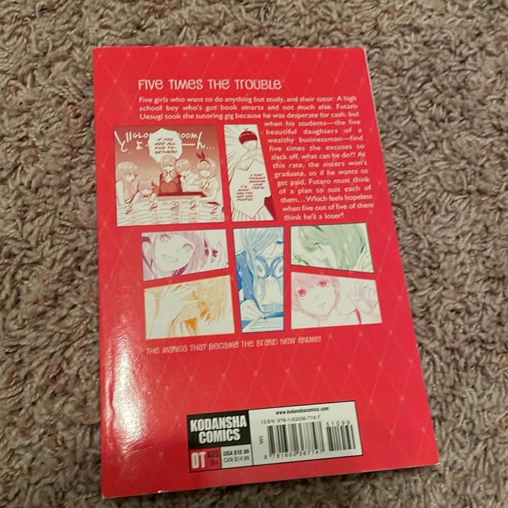 The Quintessential Quintuplets Manga Set Vol 1-7 - Picture 4 of 16